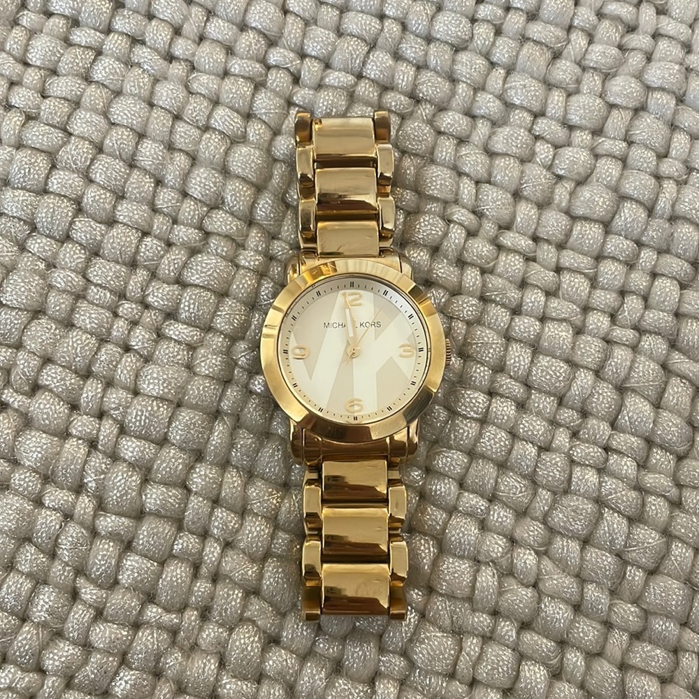 Gold Michael Kors Watch